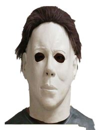 Top Grade 100 Latex Scary Michael Myers Mask Style Halloween Horror Mask Latex Fancy Party Horror Movie Party Cosplay wl11629980232