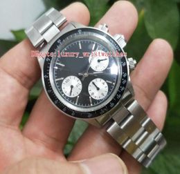 Items Top Quality Watch Vintage Retro 40mm Cosmograph Paul Newman 6263 Chronograph Top Movement Mechanical Handwinding Mens W9085264