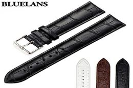 Fashion Women039s Men039s Unisex Faux Leather Watch Strap Buckle Band Black Brown White4891579