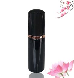 50ml Black Travel Foamer Bottles Plastic Foam Bottles with BlackGoldSilver Pump Hand Wash Soap Mousse Cream Dispenser Bubbling D1554701