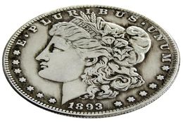 US 1893PCCOS Morgan Dollar Silver Plated Copy Coins metal craft dies manufacturing factory 3286241