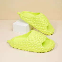 Casual Shoes 118Explosive Style Durian Thick Bottom Stepping On Faeces Feeling Couple Cute Home Indoor And Outdoor Wear