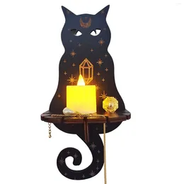 Candle Holders Wall Mount Candlestick Ornament Wall-Mount Holder Decoration For Home Bedroom Living Room