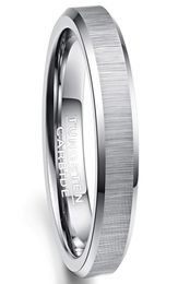 Tungsten Ring 6mm wide and 23 mm thick Lassa edge color plated platinum men039s jewelry USA size 712 goods in stock77906122115796