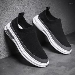 Casual Shoes Summer Breathable For Men Slim And Handsome Anti Odor Mesh Trendy