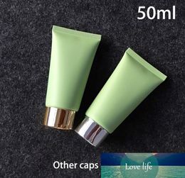 50ml Frost Plastic Soft Bottle Matte Green 50g Cosmetic Cream Facial Cleanser Container Toothpaste Lotion Tube 4207594