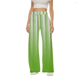Women's Pants Spring Gradient Summer Fashion Women Yoga Casual Loose Streetwear Trousers Trendy Y2K Stylish Pantalon
