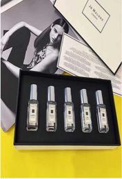 5pcs/set London Wild Bluebell Women Perfume Fragrance Cologne for Men Lasting Gentleman Perfume Amazing Smell Portable 3.3OZ Spray8657214