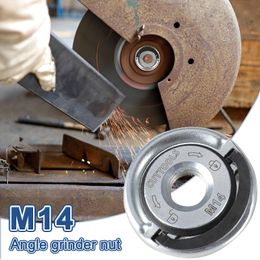Flange Lock Nut Self-locking Pressure Plate Quick Release M14 Angle Grinder Locking Chuck Angle Grinder Tool Accessories