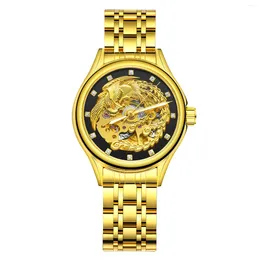 Wristwatches Top Luxury Men's & Women's Watches Multifunctional Stainless Steel Outdoor Waterproof Automatic Movement Clock