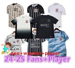 Player Fans 2023 24 25 PAULINHO soccer Jerseys Corinthian YURI ALBERTO GUSTAVO GIULIANO M.ROJAS R.AUGUSTO MAYCON VERISSIMO football 23 24 25 Corinth men kids shirts8