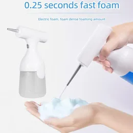 Liquid Soap Dispenser Foam Generator Electric Machine Waterproof Rechargeable Foaming 350ml Shower Gel Maker For Bathroom