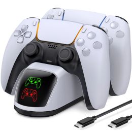 Stands Dual Fast Charger For PS5 Wireless Controller TypeC Charging Dock Station For Sony Playstation 5 Joystick For PS5 Accessories