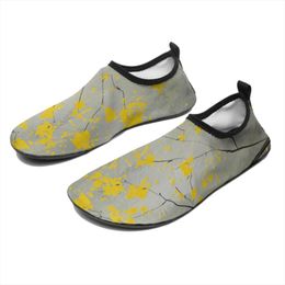 män kvinnor anpassade vading skor tecknad djur design diy ord svart vit blå röd slip-on mens tränare gai 030