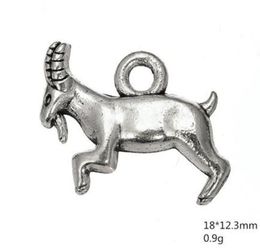 Antique Silver Plated Billy Goat Capricorn Charms DIY Nature Jewellery Making for Bracelet or Necklace3819469