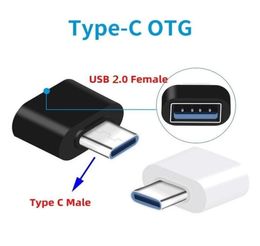 USB 20 Type C OTG Cable Adapter USBC Converter For App 5s plus 4C Samsung Mouse Keyboard Usb Disk Flash5387379
