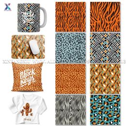 Window Stickers XFX Infusible Transfer Ink Sheet 12"x12" Leopard Print Animal Sublimation Paper For Cricut Mugs Press Joy DIY T-Shirts