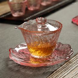Teaware Sets Japanese Glass Tea Set Cup Cover Maker High-end Household Tasting For Women