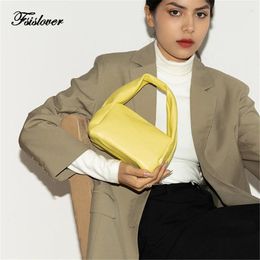 Evening Bags 2024 Luxury Day Clutches Hobos Bag For Women Soft Leather Candy Colours Shoulder Armpit Handbag Purse