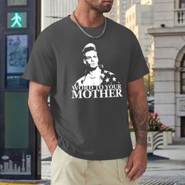 Vanilla Ice - Word To Your Mother T-Shirt plain t-shirt Short t-shirt Men's long sleeve t shirts