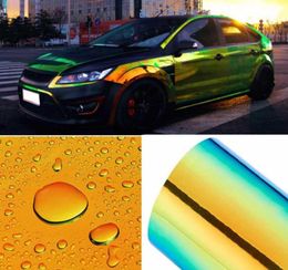 Colour Change Chameleon Car Stickers Glossy Colour DIY Car Body Films Vinyl Car Wrap Decal Air Release Film33517491935773