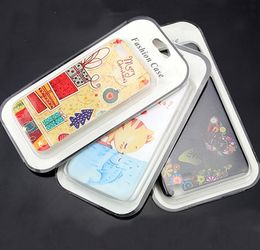 1000Pcs High Class Paper Packaging For Phone Cover For iPhone 8 8 plus With card board Inner Trays1535322