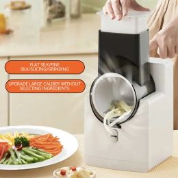 Grinders Electric Cheese Grater Vegetable Cutter Multifunctional Food Cutting Machine Household Cheese Slicer