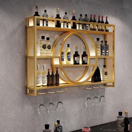 Corner Display Wine Cabinets Cocktail Wall Mounted Metal Storage Wine Cabinets Bottle Whisky Cremalheira De Vinho Bar Furniture