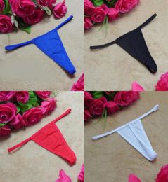 Cheap Sexy Underwear G String Thongs Panties T Back LINGERIE women lady Solid bikini panty Low Waist1643965