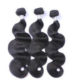 Brazilian Virgin Human Hair Weaves Body Wave 3 Bundles Unprocessed Peruvian Malaysian Indian Cambodian Virgin Remy Hair Extensions4896777