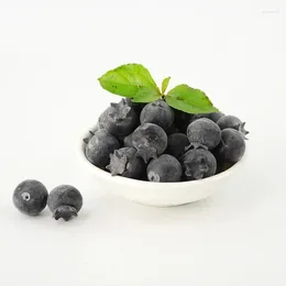 Decorative Flowers 050 Simulation Blueberry / Fake Raspberry Fruit Imitation Model Po Props Home Decoration