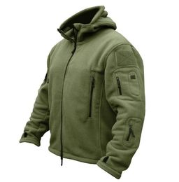 Fashion TAD Outdoors Jacket Tactical Soft Shell Fleece Hoody Sportswear Thermal Hoodies Jacket men Sport coat army4614199