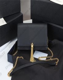 Designer bags clutch handbags woc Envelope Genuine leather Alligator Tassel wallet on chain purse fashion lady shoulder bag women 1690026