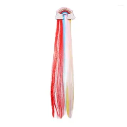 Hair Accessories Rainbow Cloud Side Clip Cute Princess Child Hairpin Long Tassel Colour Baby G