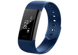 Smart Bracelet Fitness Tracker Smart Watch Step Counter Activity Monitor Watch Alarm Clock Vibration Smart Wristwatch For IOS Andr6807950