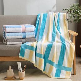 Towel 4 Pcs Cotton Bath Sets 70x140cm Adult Towels Shower Hair Bathroom Large Soft Luxury Beach