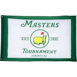 Masters PGA Golf 3x5 Flag Custom 3x5ft Flags All Country Digital printing 80 Bleed 100D polyester Fast Delivery8294330