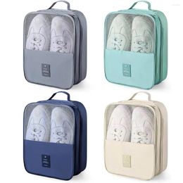 Storage Bags Portable Travel Shoe Bag 3 Layer Underwear Clothes Organizer Multi Function Waterproof Pocket Accessories