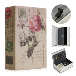 Secret Hidden Safe Security Box Of Dictionary Book Shape Key Box For Money Cash Jewellery Safe Deposit Box Mini Lock Box For Home 240401