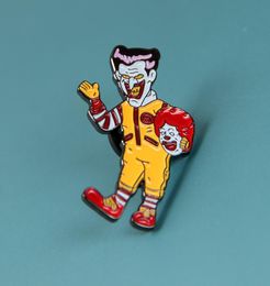 Cartoon animation funny clown fashion dripping oil BROOCH BADGE backpack Lapel shirt Hat Pin9696975