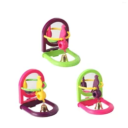 Other Bird Supplies Mirror Perches Toy Parrot For Parakeets