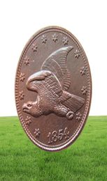 US A Set of 18541858 5pcs New Flying Eagle Cent Craft Copy Decorate Coin Ornaments home decoration accessories2718120