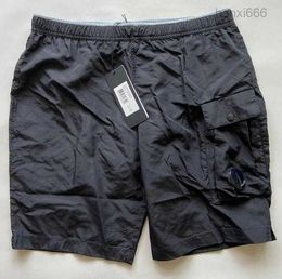6 Colors Lens Glasses Pocket Shorts Casual Dyed Beach Short Pant Sweatshorts Swim Outdoor Jogging Size M-xxl Black