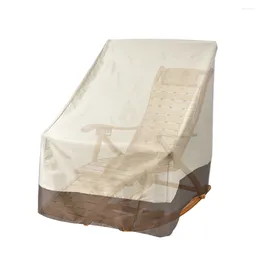 Chair Covers Waterproof Patio Cover Swing Dust Protector Case Outdoor Sofa 210D Silver Coated Oxford