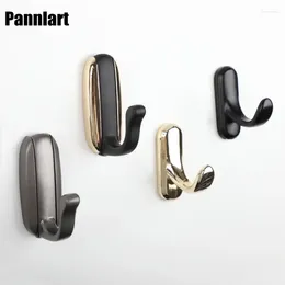 Hooks Pannlart 1PCZinc Alloy Creative Clothes Room Kitchen Cloth Towel Rack Coat Hat Hanger Keys Wall Hardware With Screws