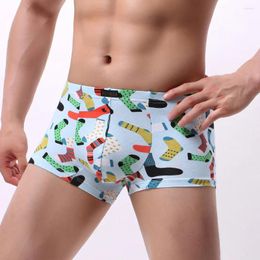 Underpants Premium Cotton Boxers Shorts Men's Sex Underwear Boxer Elastic Trunk Breathable Cuecas Masculina Calzoncillos Xli221