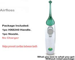 For Sonicare AirFloss Electric Flosser Handle HX8140 Nozzle HX8111 HX8211 HX8141 HX8154 WO Retail box 2202077832201