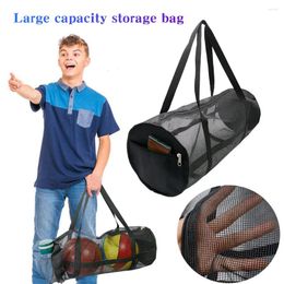 Outdoor Bags Portable Beach Bag Lightweight Foldable Mesh Swimming Multi-Function Toys Basket Large Capacity For Sports