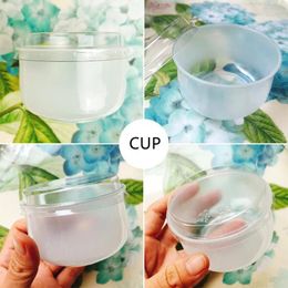 Disposable Cups Straws 20pcs Thick PP Plastic Pudding Jelly Cup Diy Baking Cake Tiramisu Small Cute 140ml Party Decoration Dessert With Lids