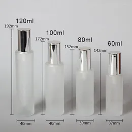 Storage Bottles Transparent Fine Mist Spray Bottle/Emulsion Liquid Bottle Travel Portable Refillable Glass 40ml